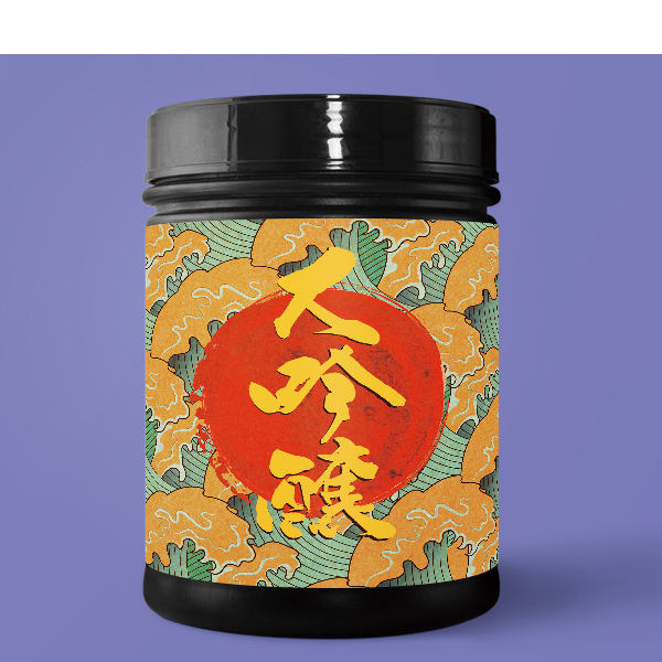 牛皮貼紙+打凸