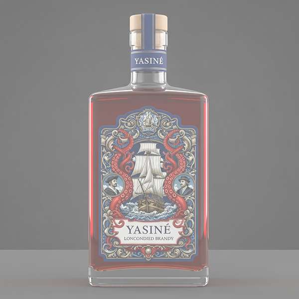 白蘭地 標籤貼紙